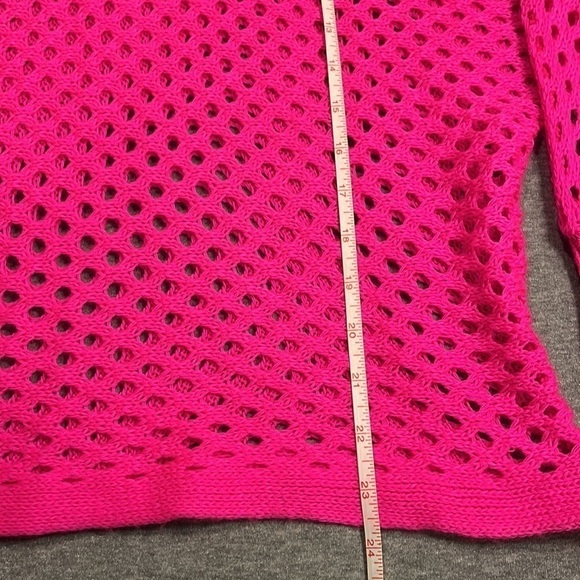 Alley & gabby 212ny, shear open knit sweater. - Picture 3 of 5